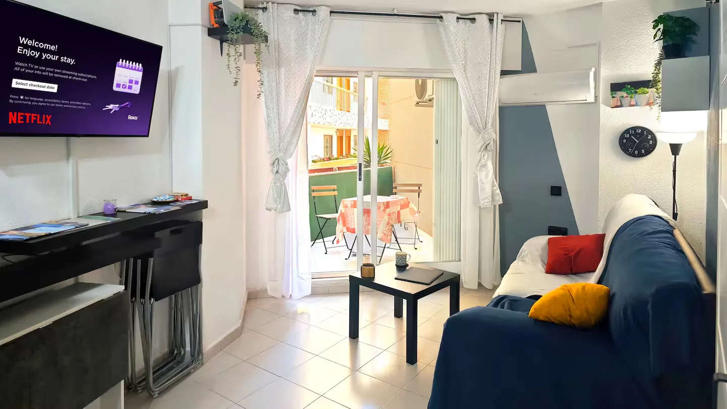Apartamento Azul - Sala
